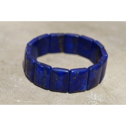 Bracelet en émaux couleur bleu